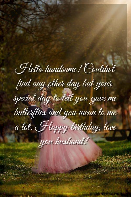 happy birthday husband poem